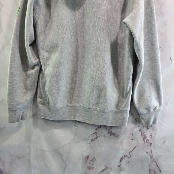 Teddy Fresh Hoodie Mens Small Gray Pullover Sweatshirt Green Purple 2017 - Picture 8 of 13